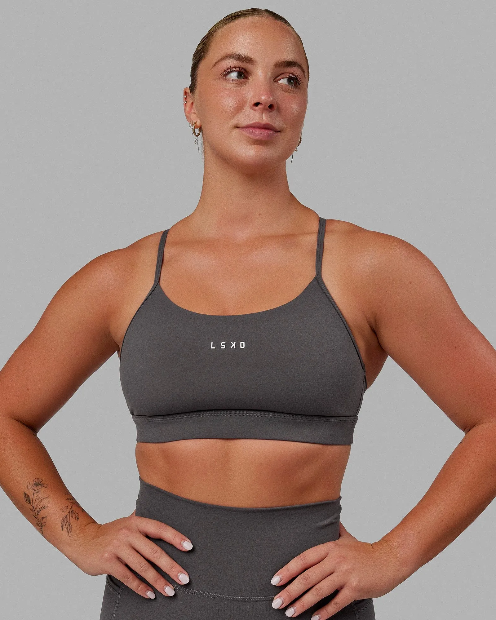 Lift Sports Bra - Dark Storm sold by LSKD product image thumbnail 3