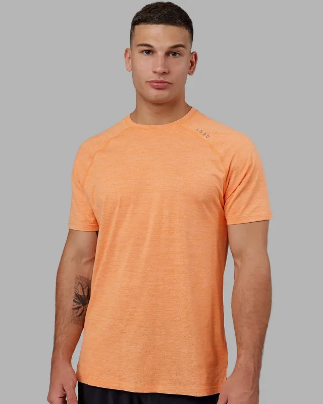 Perform VapourFLX Tee - Tangerine Marl sold by LSKD