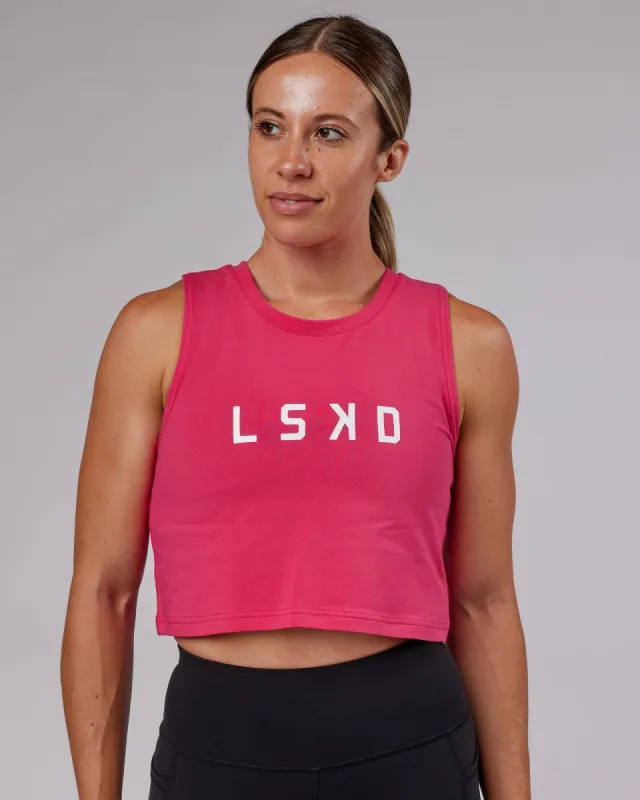 Agile FLXCotton Tank - Boysenberry sold by LSKD
