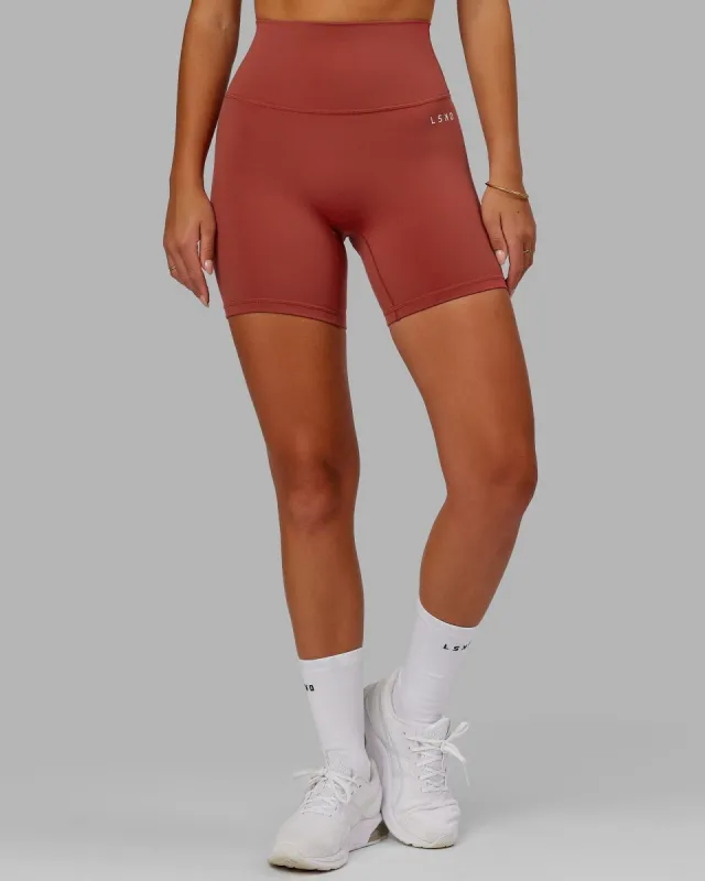 Base 2.0 Mid Short Tights - Paprika sold by LSKD