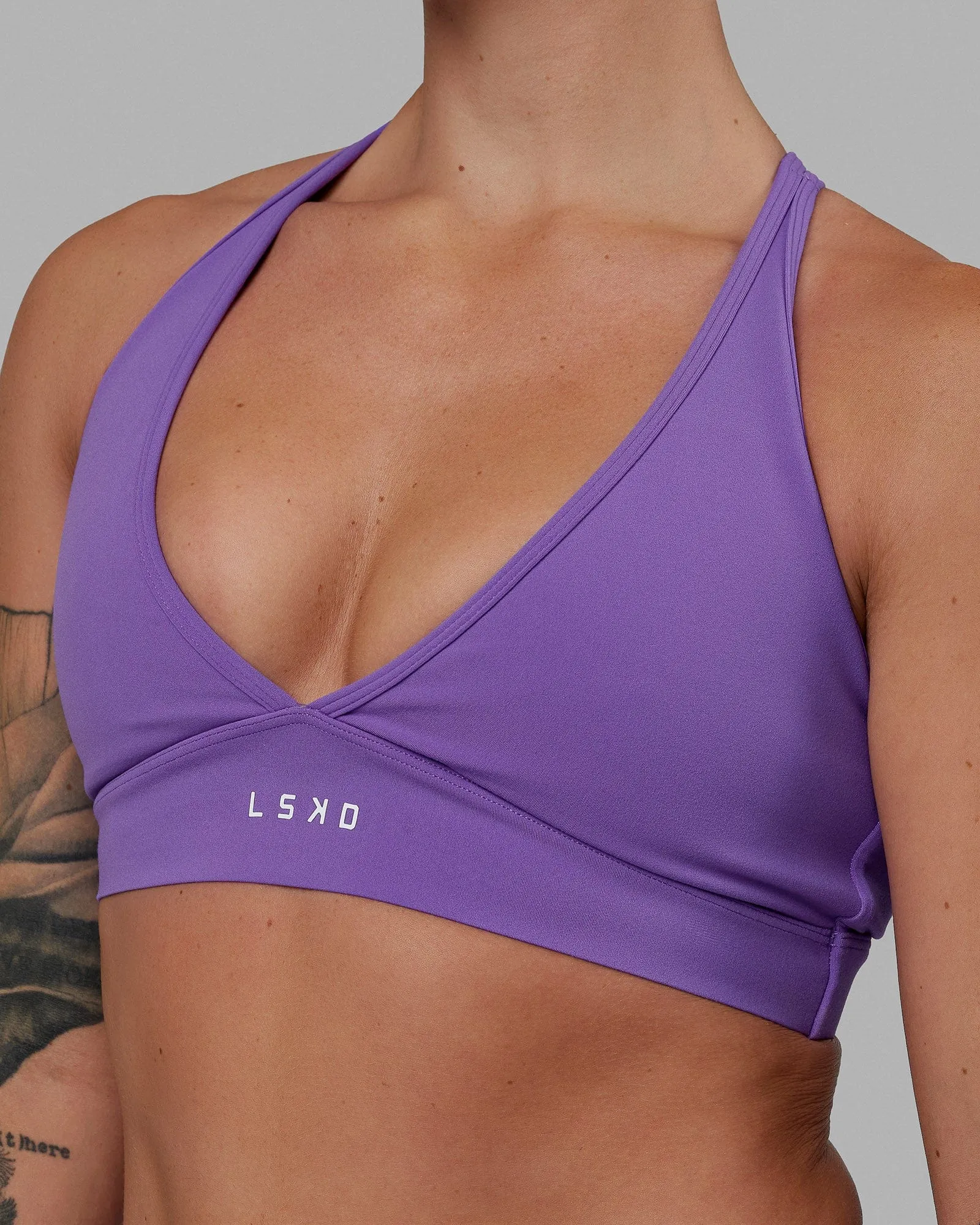 Stamina Form Sports Bra - Iris sold by LSKD product image thumbnail 5