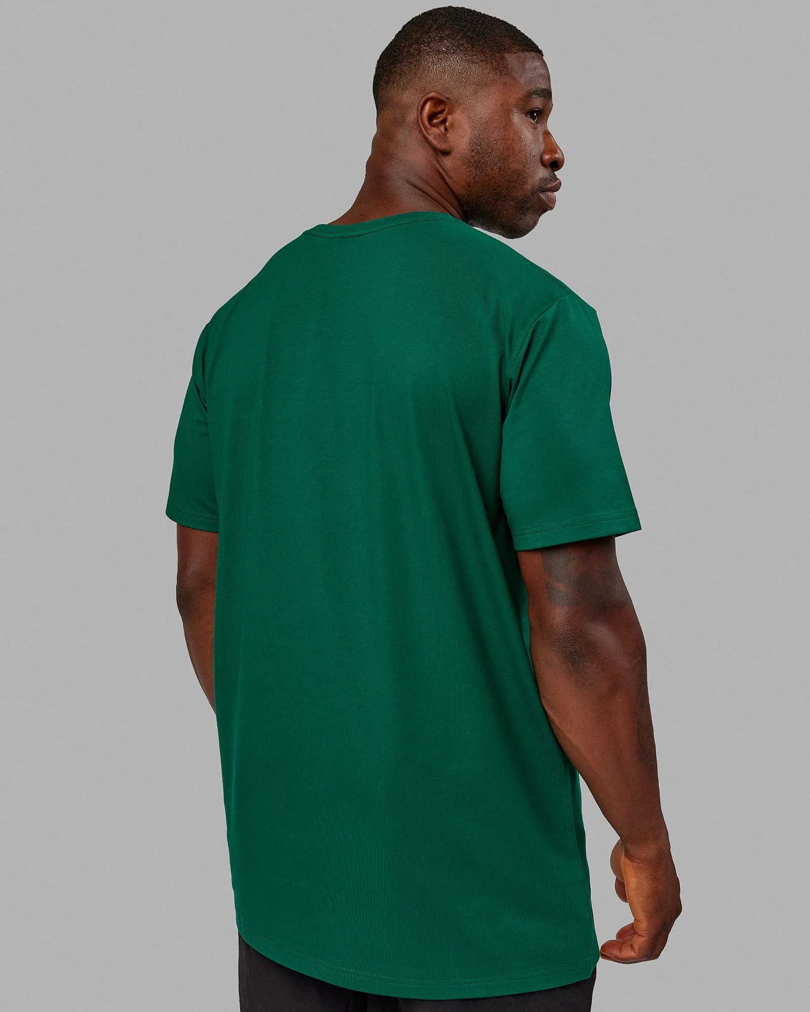 Base FLXCotton Tee - Malachite sold by LSKD product image thumbnail 5