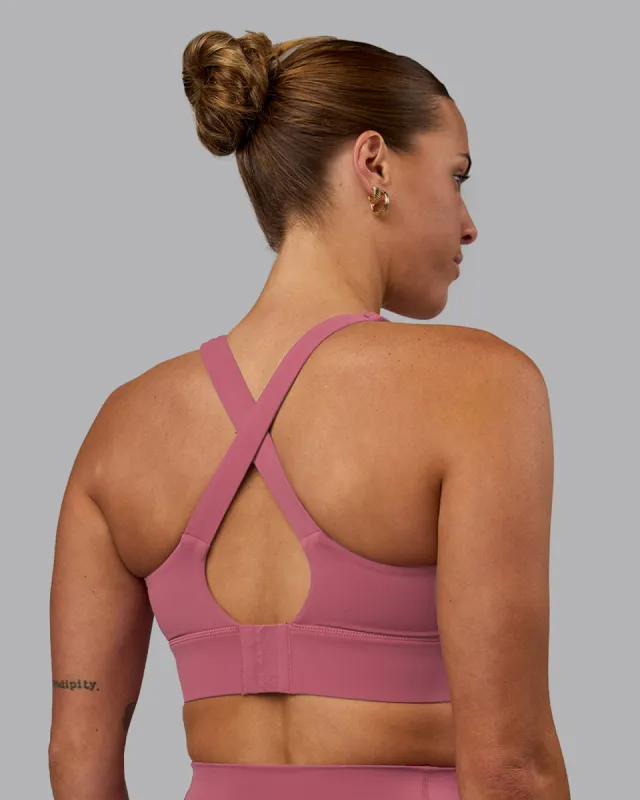 Sculpt Sports Bra - Mauve Haze sold by LSKD