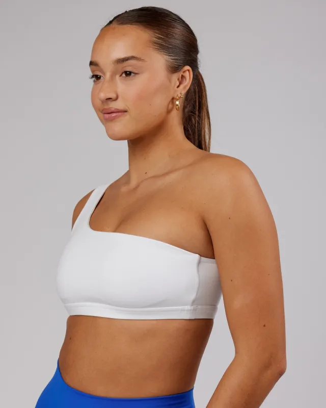 Flex Sports Bra - White sold by LSKD