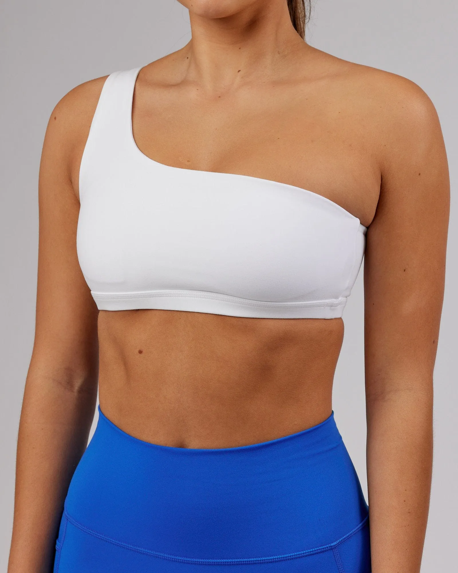 Flex Sports Bra - White sold by LSKD product image thumbnail 5