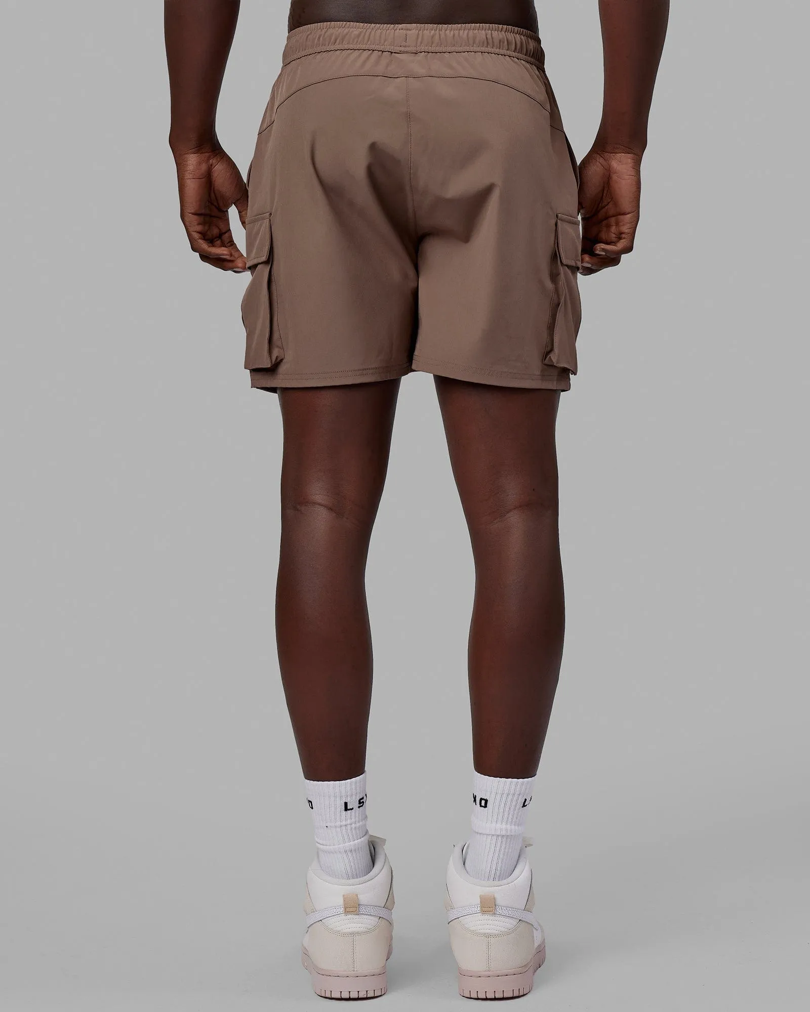 Energy Stretch Performance Cargo Shorts - Deep Taupe sold by LSKD product image thumbnail 4