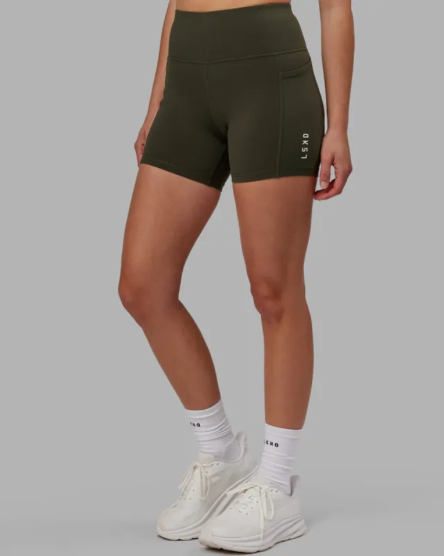 Rep X-Short Tights - Forest Night sold by LSKD