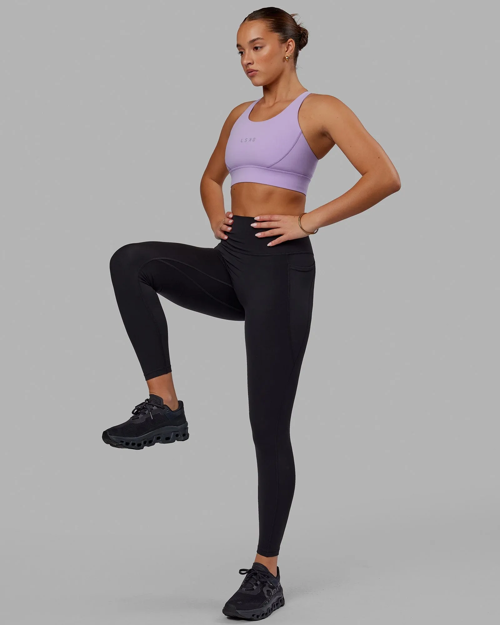 Propel Sports Bra - Pale Lilac sold by LSKD product image thumbnail 2