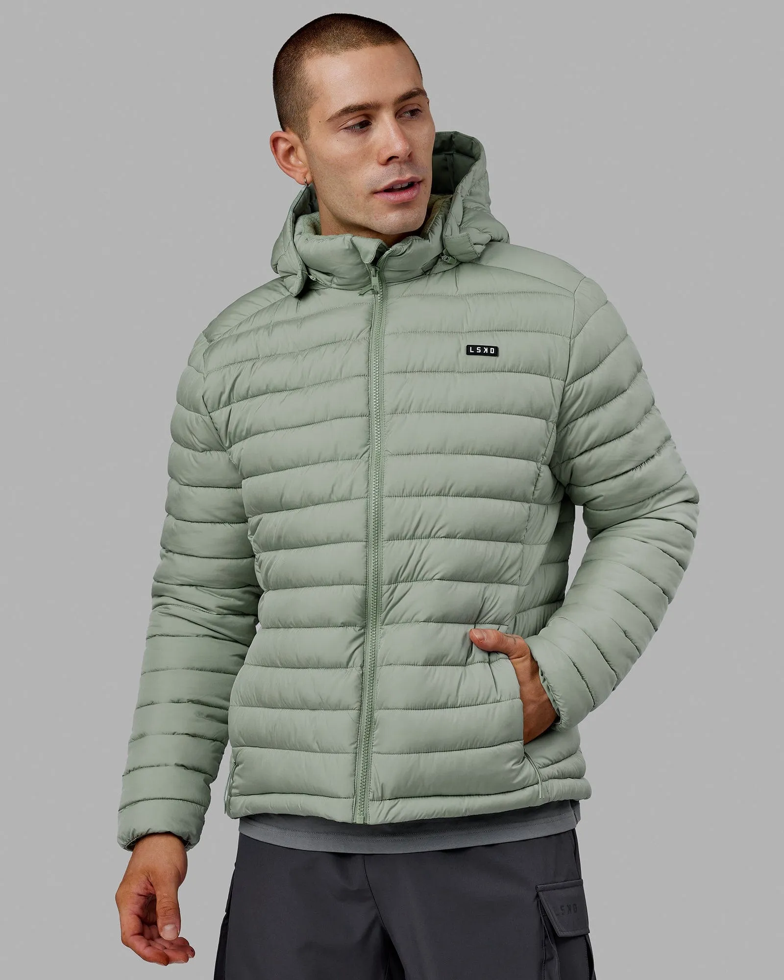 All-day Puffer Jacket - Iceberg Green sold by LSKD