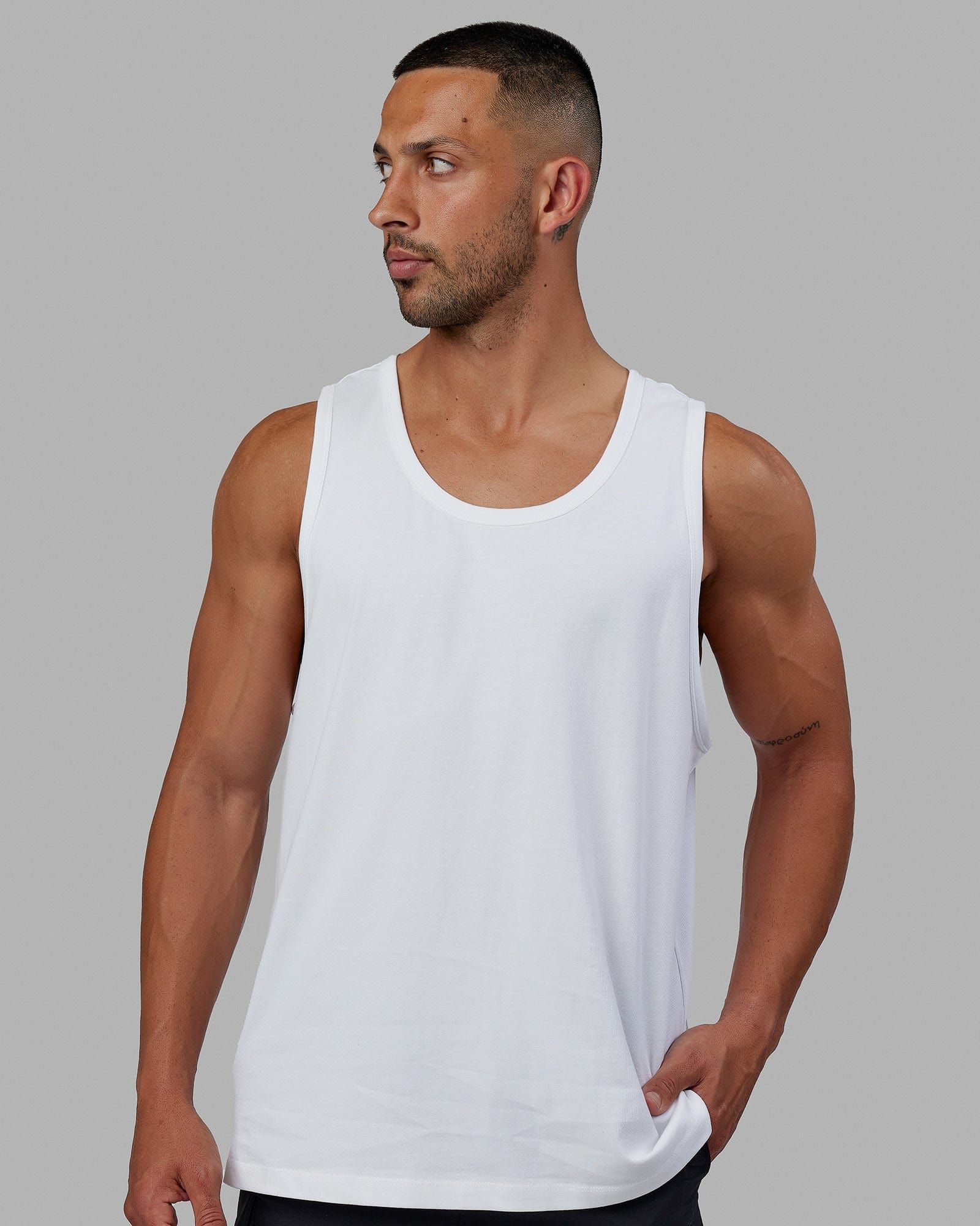 Classic Heavyweight Tank - White sold by LSKD product image thumbnail 2