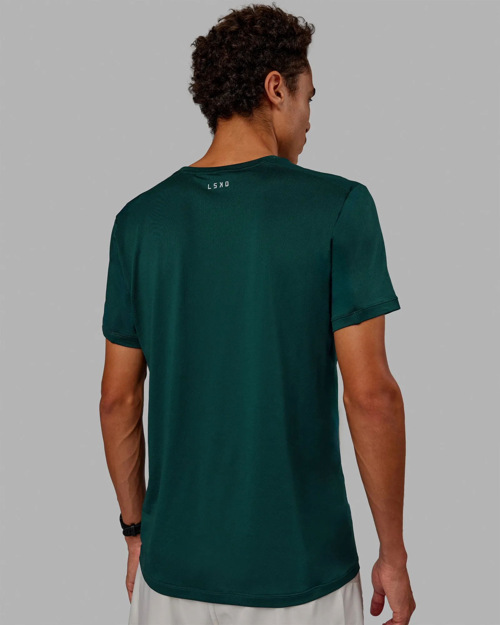 Pace Running Tee - Dark Moss sold by LSKD product image thumbnail 4
