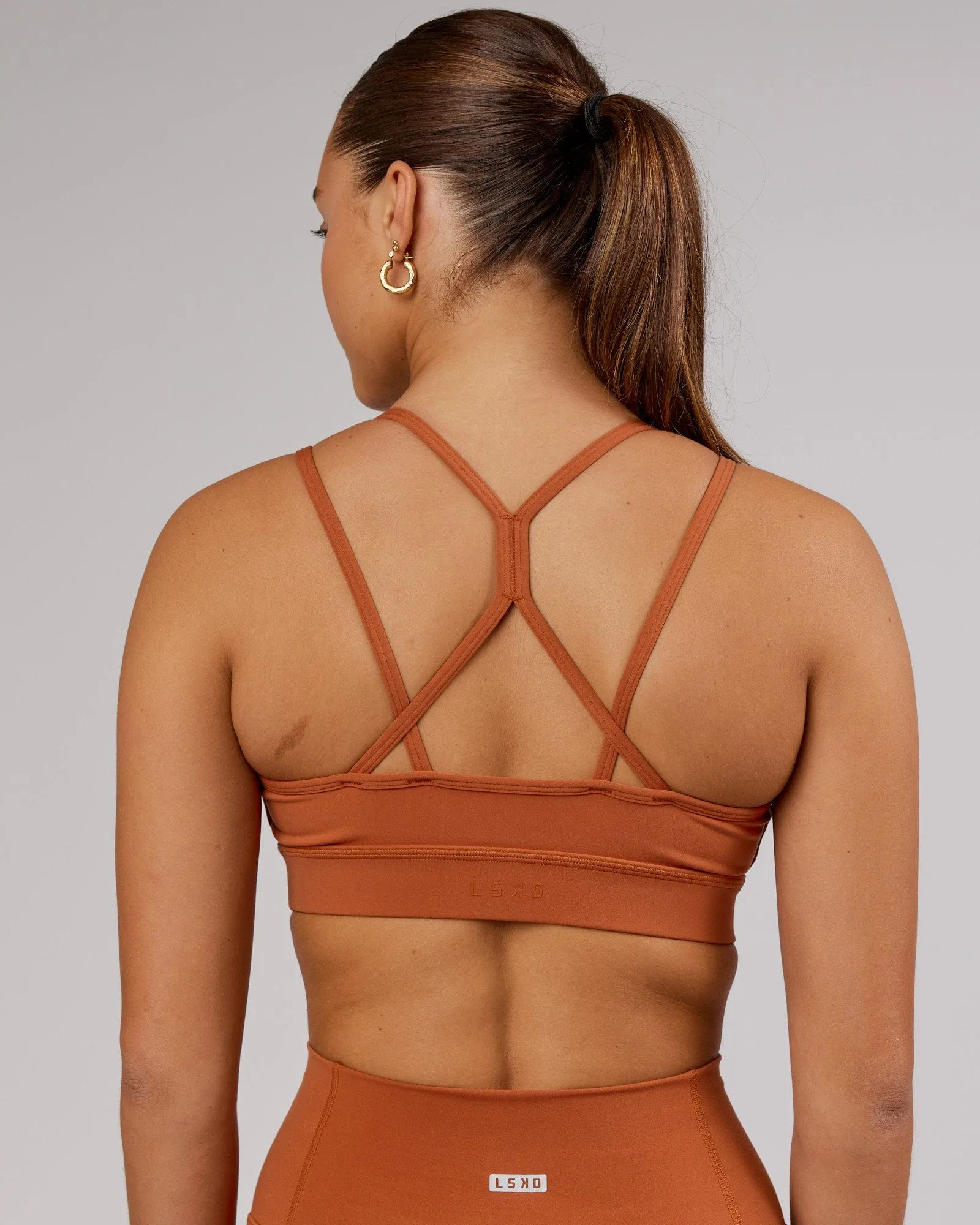 Bridge Sports Bra - Auburn sold by LSKD
