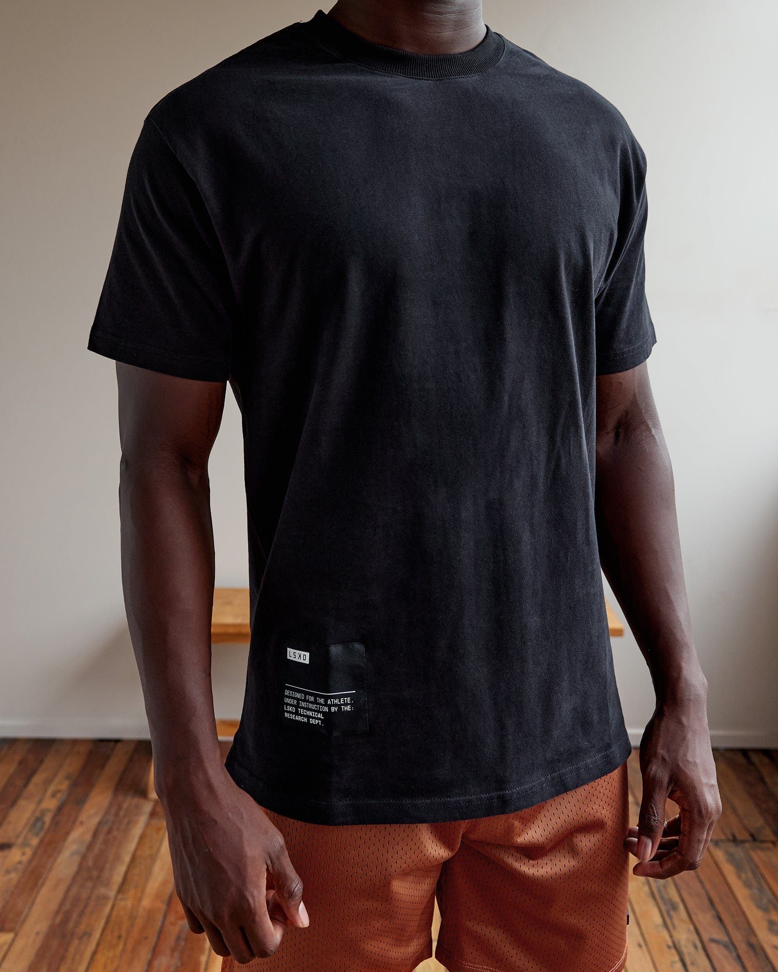 R&D Heavyweight Oversize Tee - Black sold by LSKD