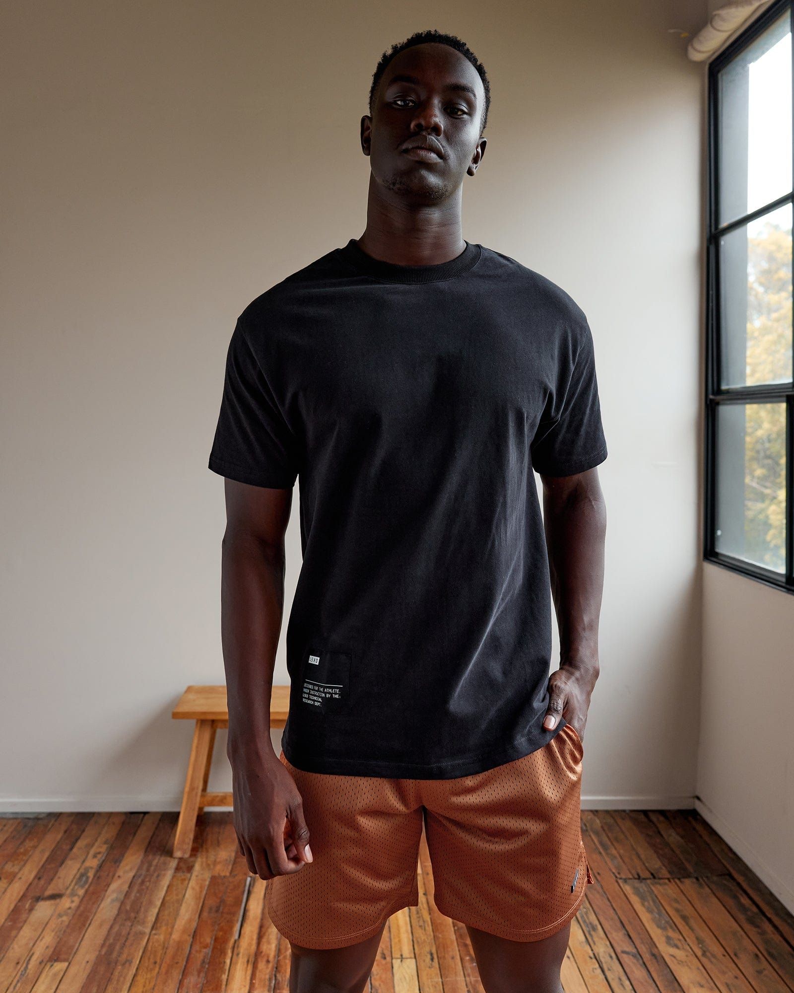 R&D Heavyweight Oversize Tee - Black sold by LSKD product image thumbnail 2