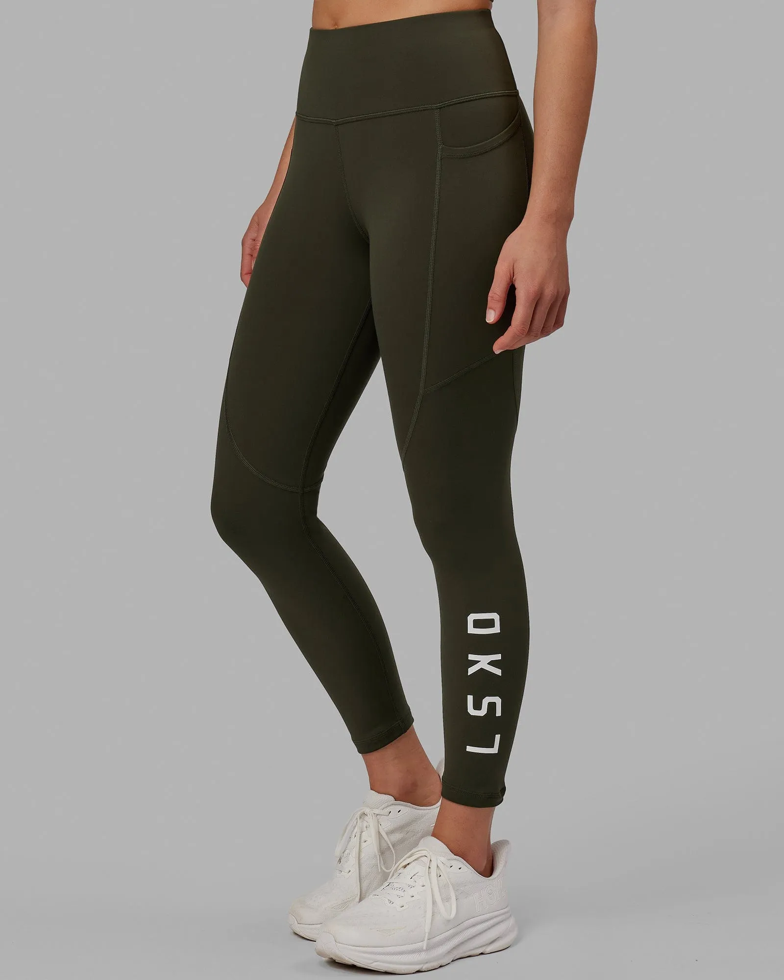 Rep 7/8 Length Tights - Forest Night sold by LSKD