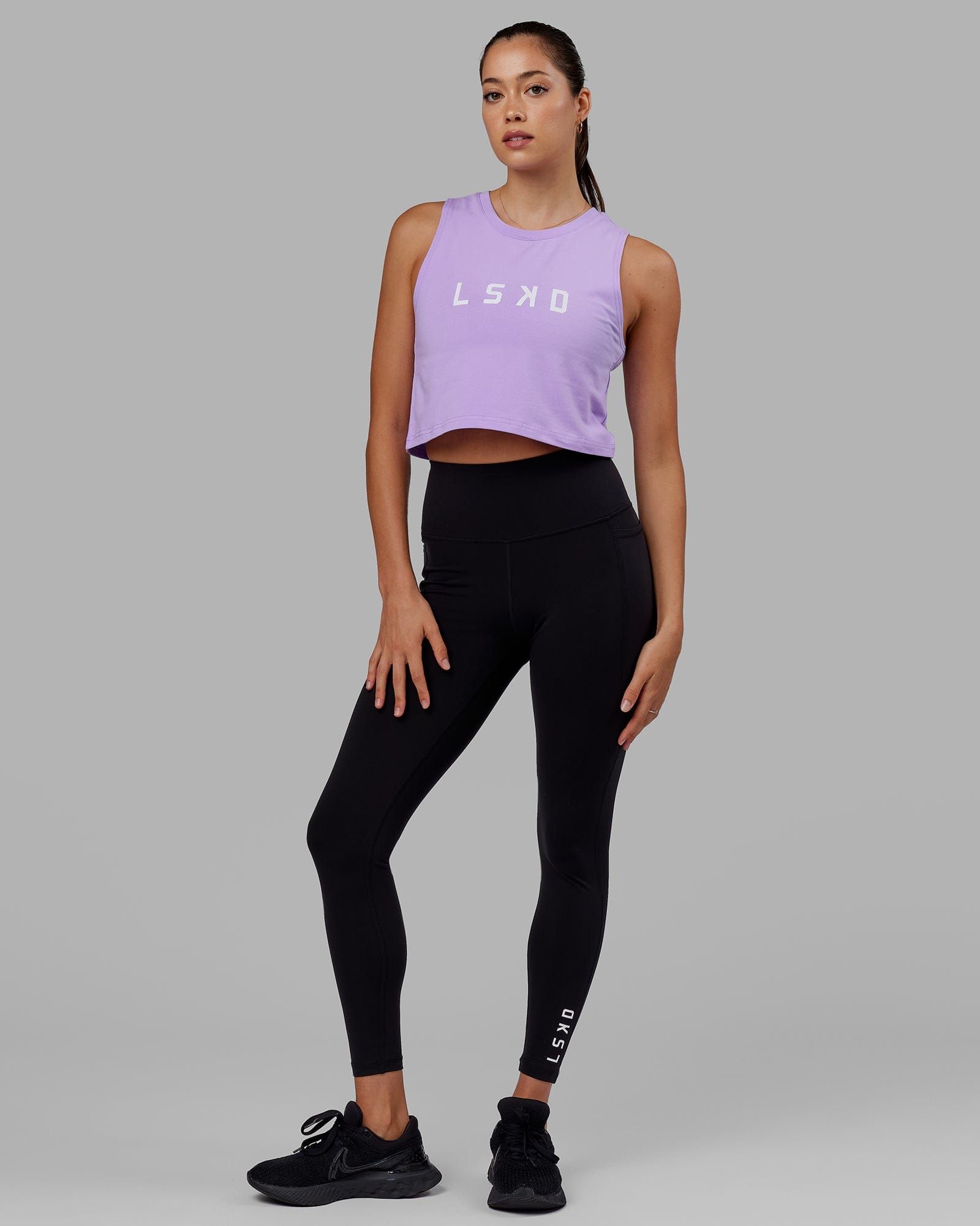 Agile FLXCotton Tank - Pale Lilac sold by LSKD product image thumbnail 2