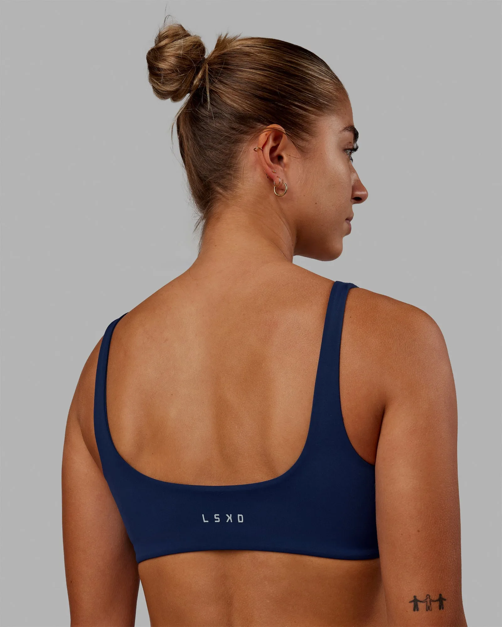 Elevation Sports Bra - Midnight Blue sold by LSKD product image thumbnail 2