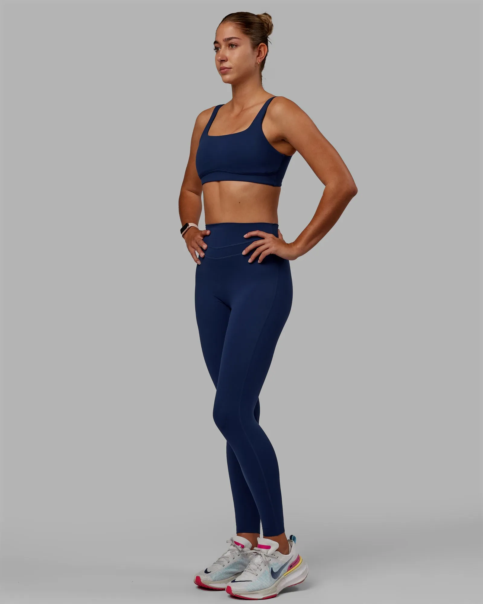 Elevation Sports Bra - Midnight Blue sold by LSKD product image thumbnail 5