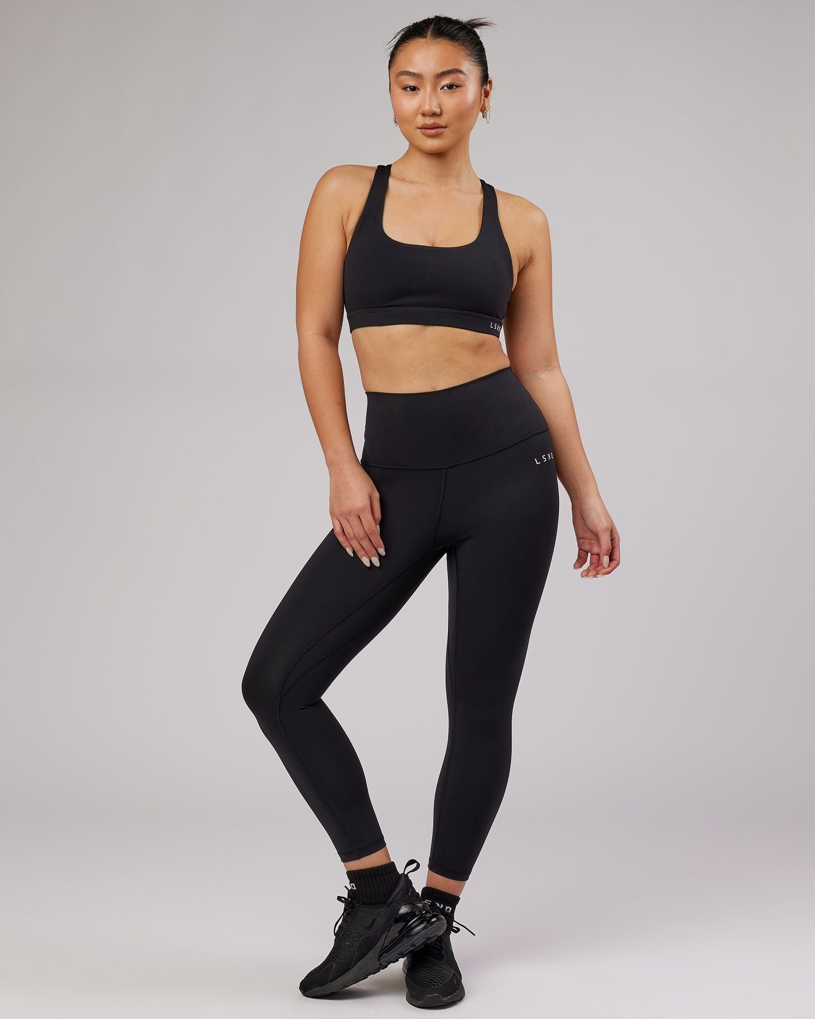 Base 7/8 Length Tights - Black sold by LSKD product image thumbnail 4