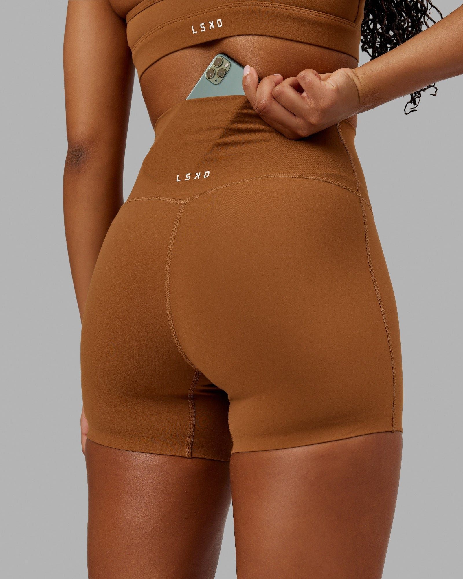 Elixir X-Short Tights - Camel sold by LSKD product image thumbnail 5