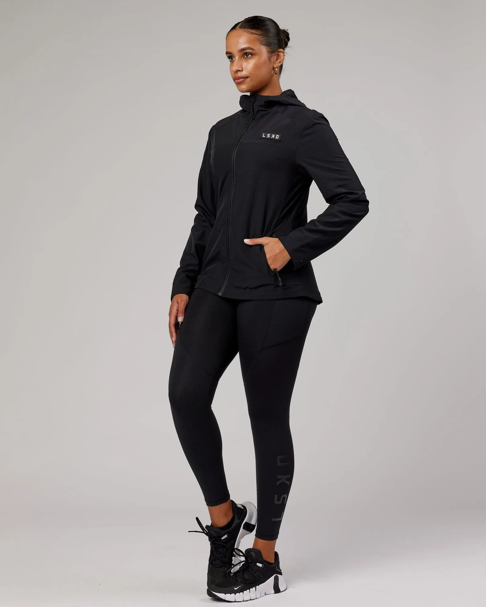 Functional Training Jacket - Black sold by LSKD product image thumbnail 3