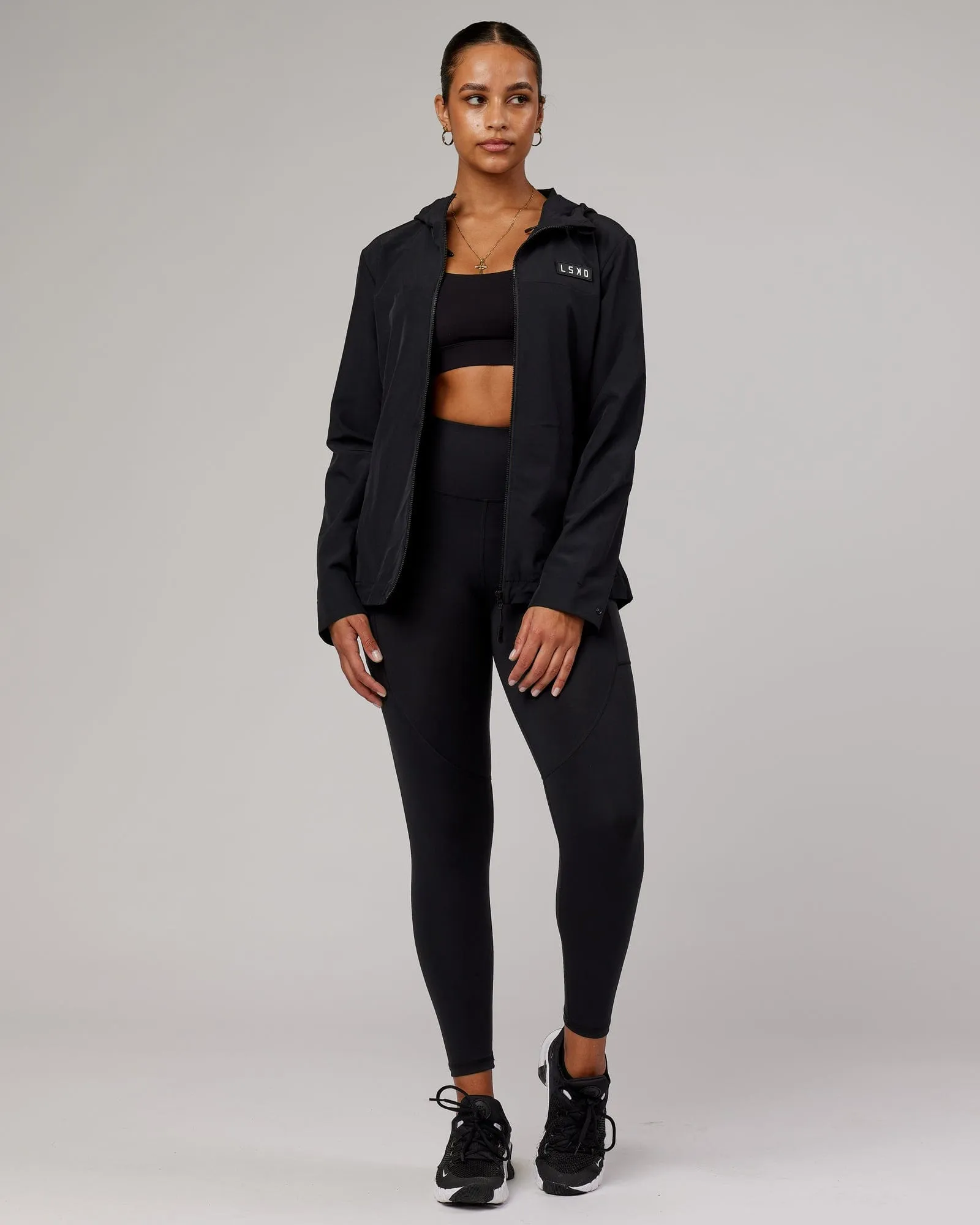 Functional Training Jacket - Black sold by LSKD product image thumbnail 4