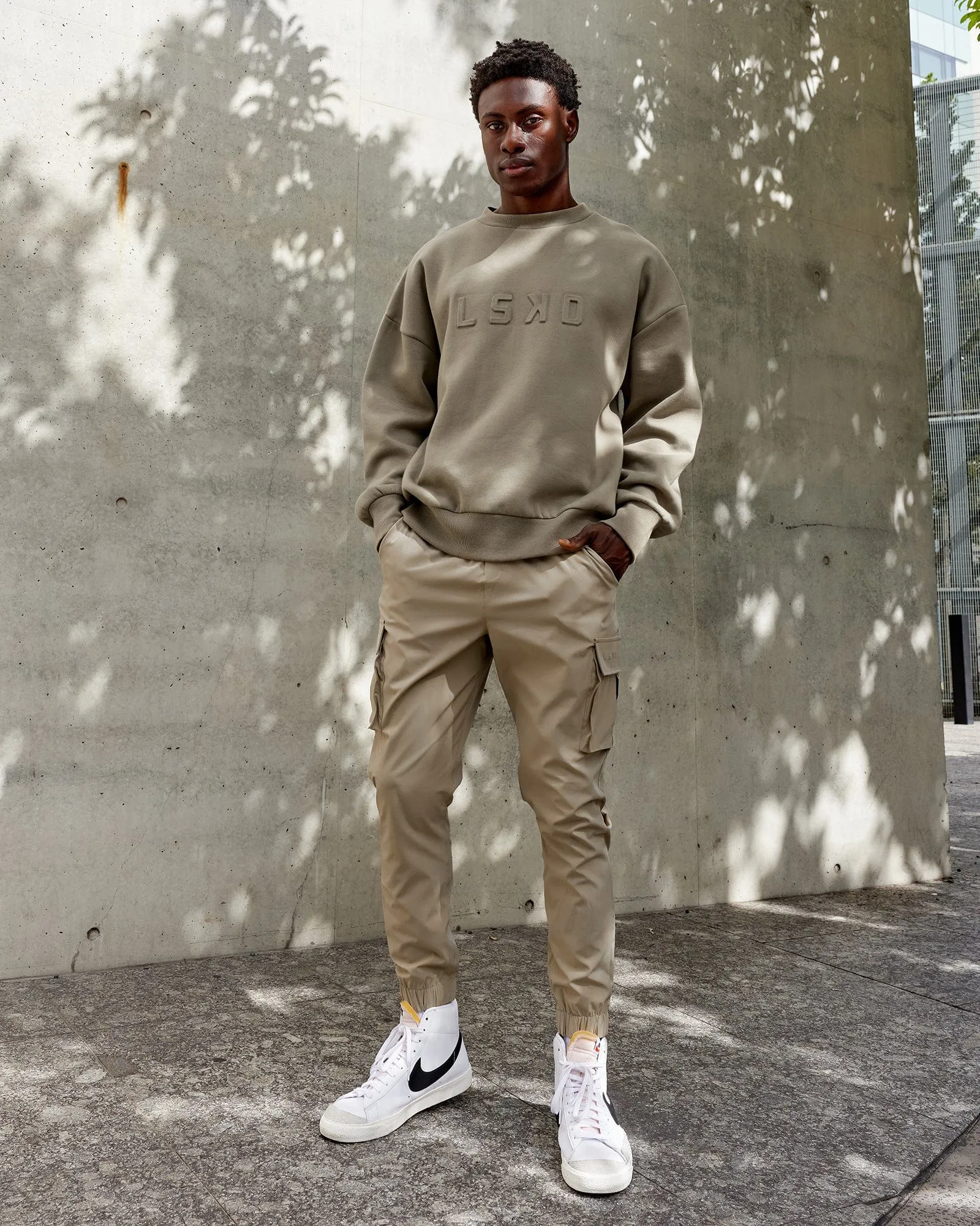 Energy Stretch Performance Cargo Joggers - Laurel Oak sold by LSKD product image thumbnail 4