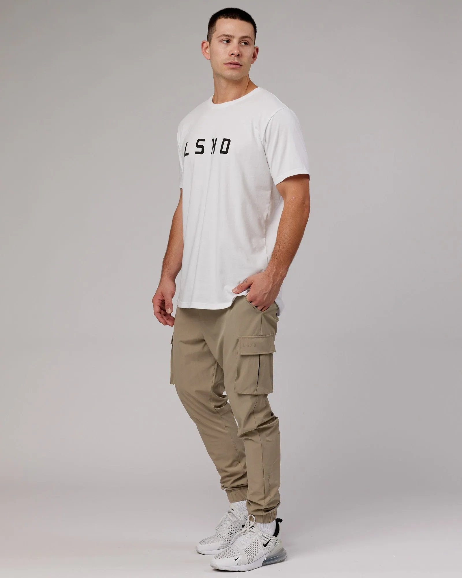 Energy Stretch Performance Cargo Joggers - Laurel Oak sold by LSKD product image thumbnail 2