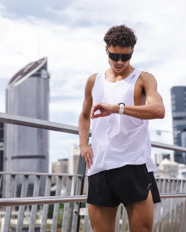 Race Day Tank - White sold by LSKD