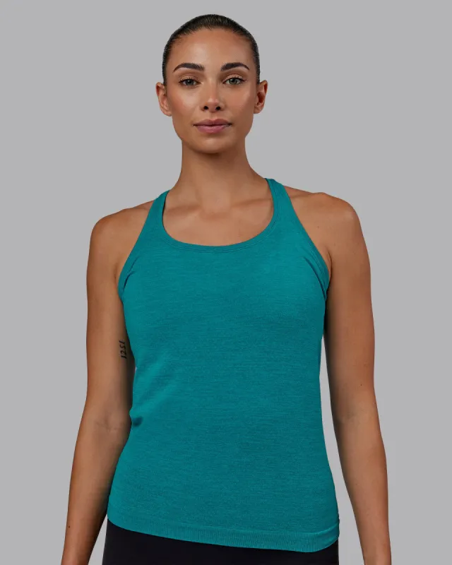 AeroFLX+ Seamless Tank - Blue Bird Marl sold by LSKD