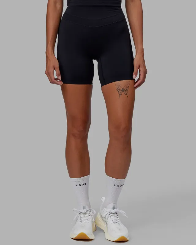 Enhance Mid Short Tights - Black sold by LSKD