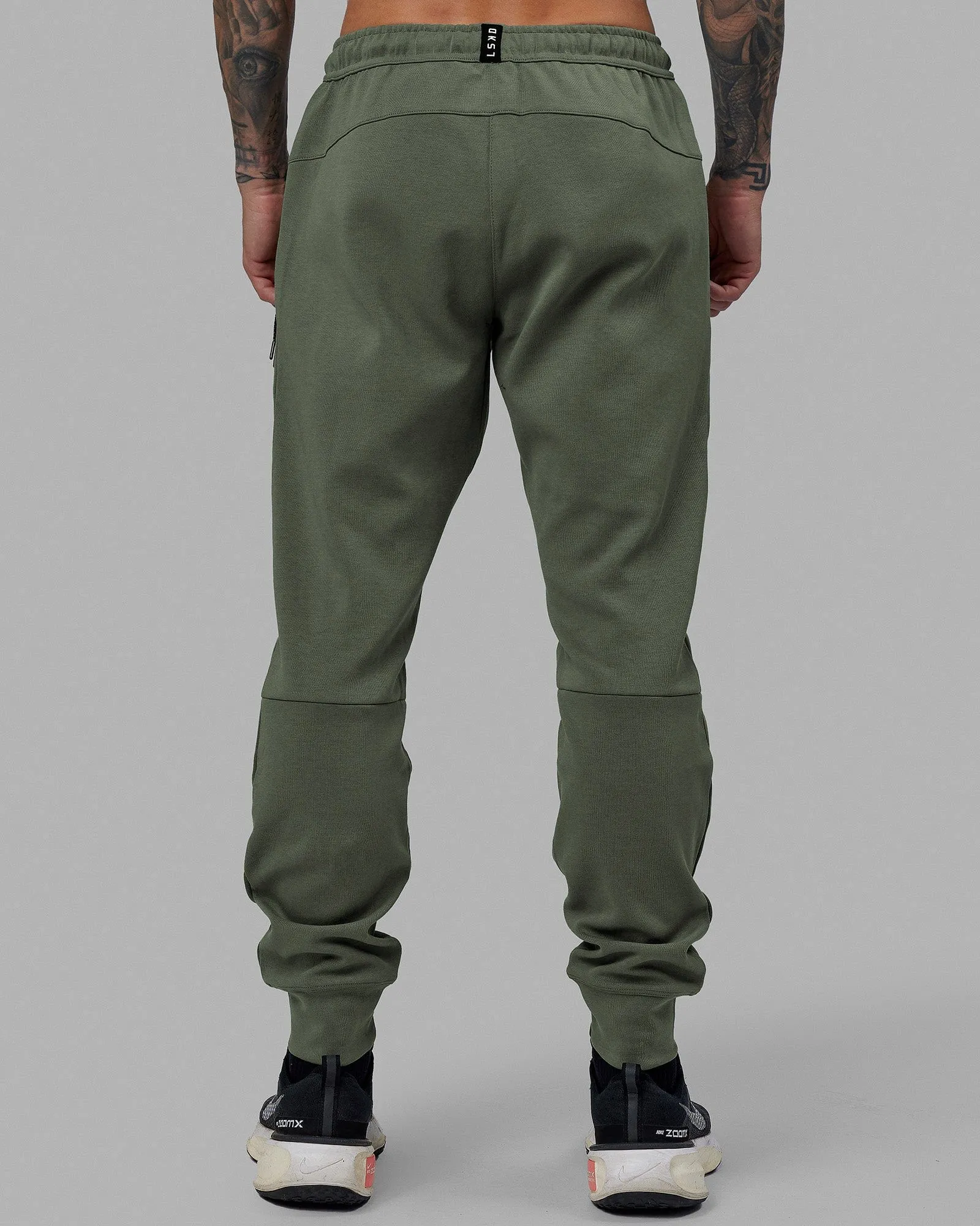 Athlete ForgedFleece Zip Track Pants - Dark Forest sold by LSKD product image thumbnail 4