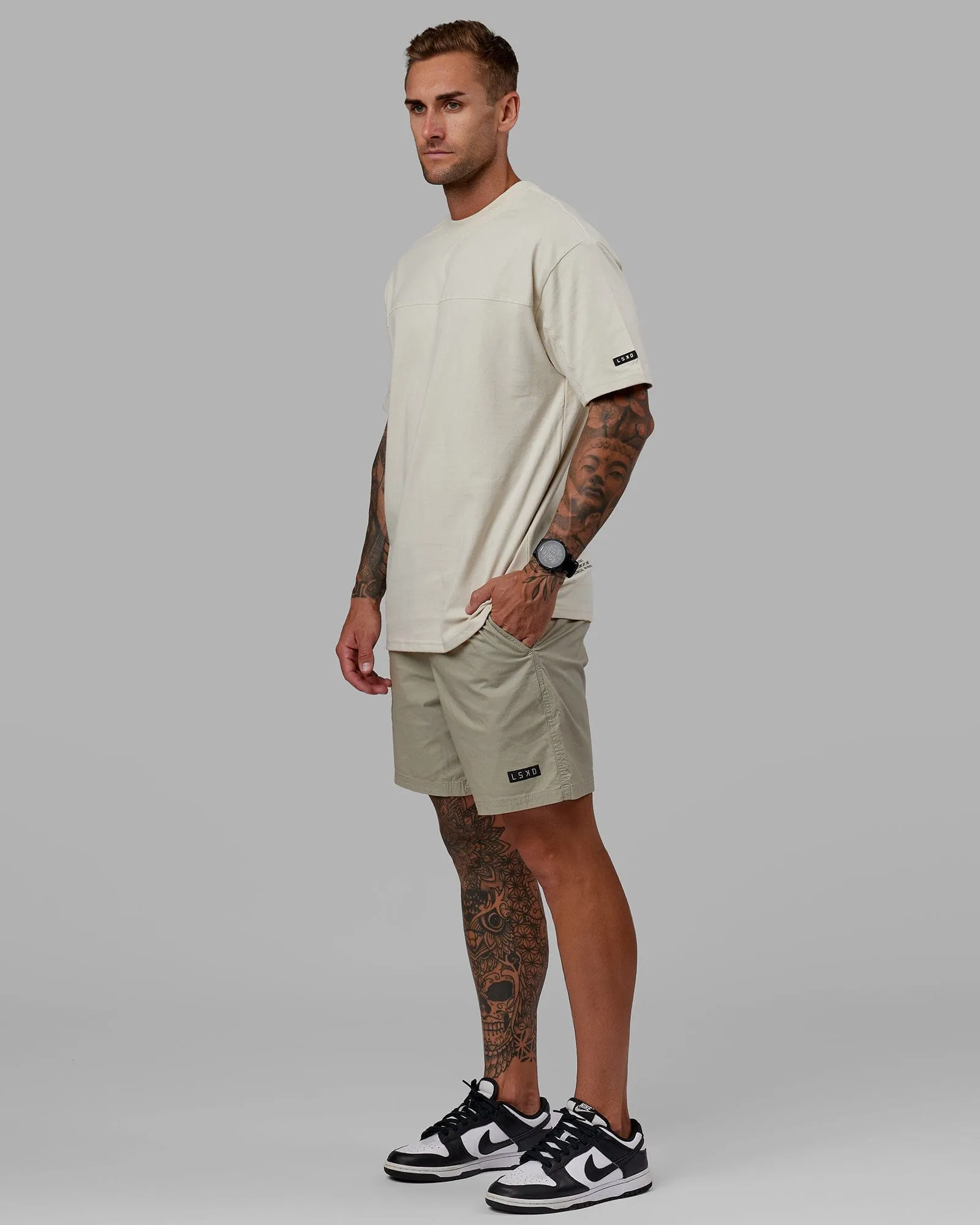 Daily Shorts - Stone sold by LSKD product image thumbnail 3