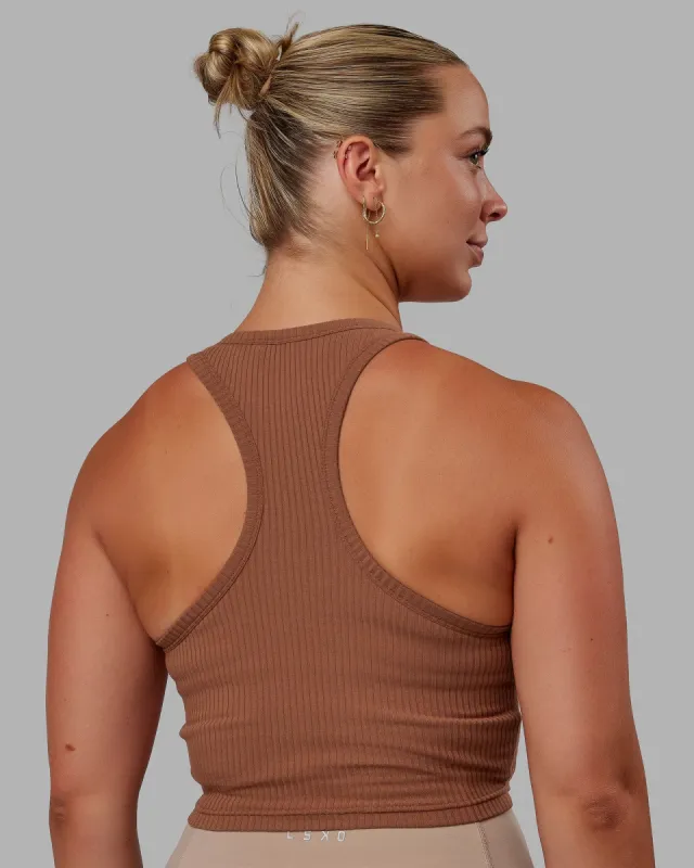 Challenger Sports Bra - Carmine Rose sold by LSKD