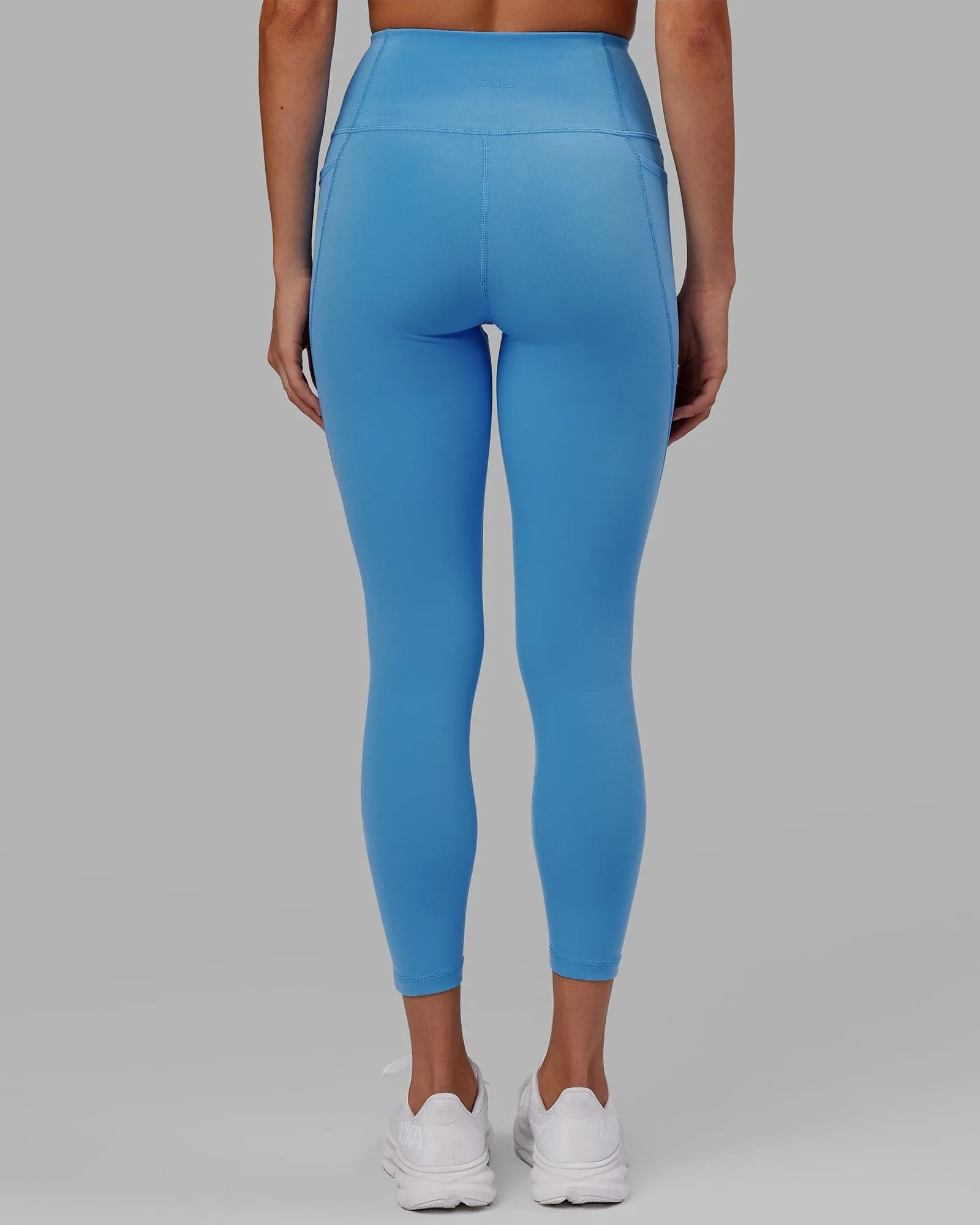 Flux 7/8 Length Tights - Azure Blue sold by LSKD product image thumbnail 4
