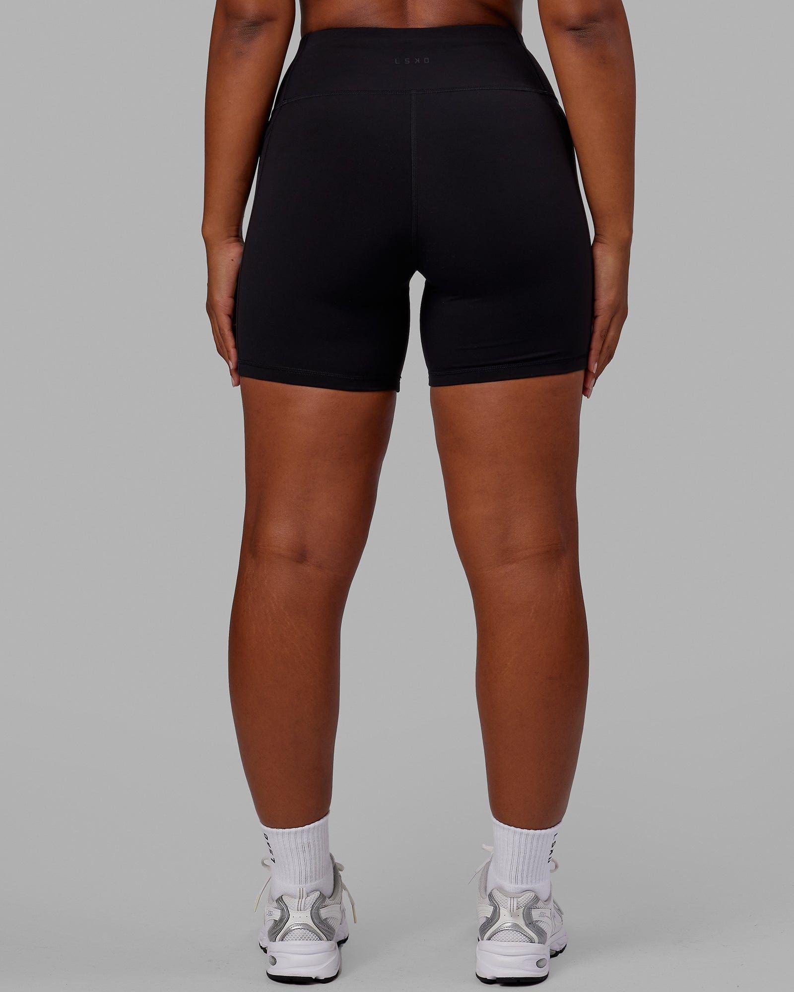 Rep Mid Short Tights - Pride-Black sold by LSKD product image thumbnail 5