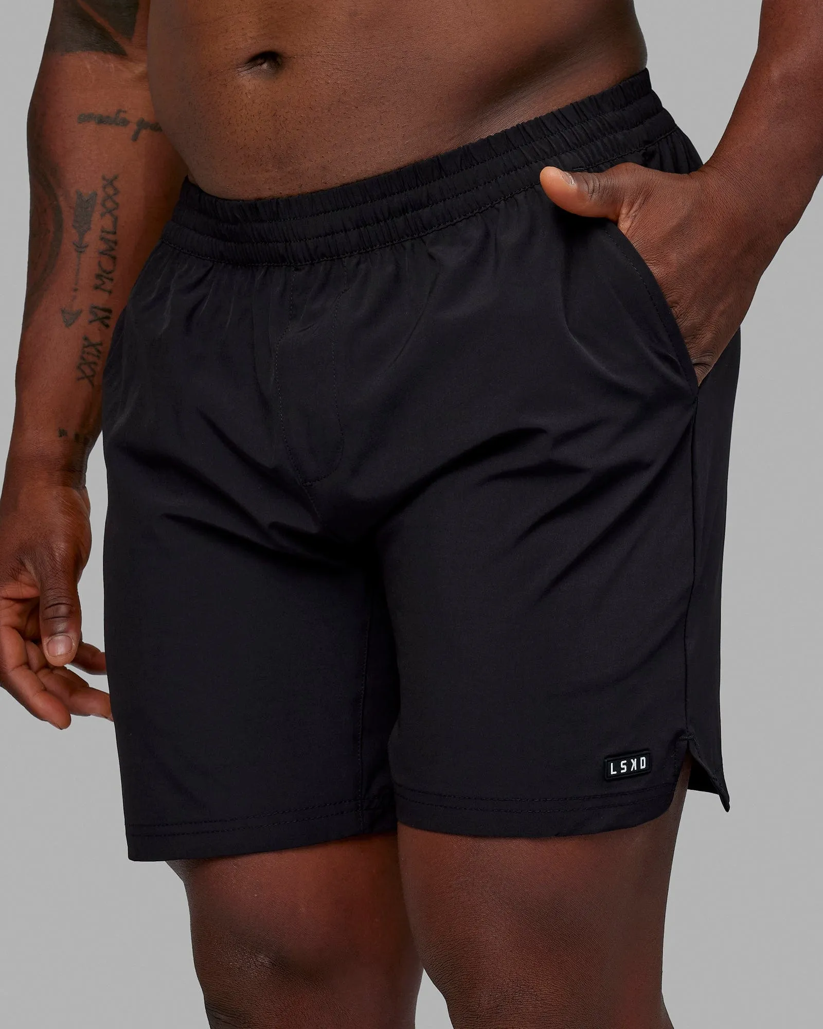 Intensity 7" Performance Short - Black sold by LSKD product image thumbnail 2