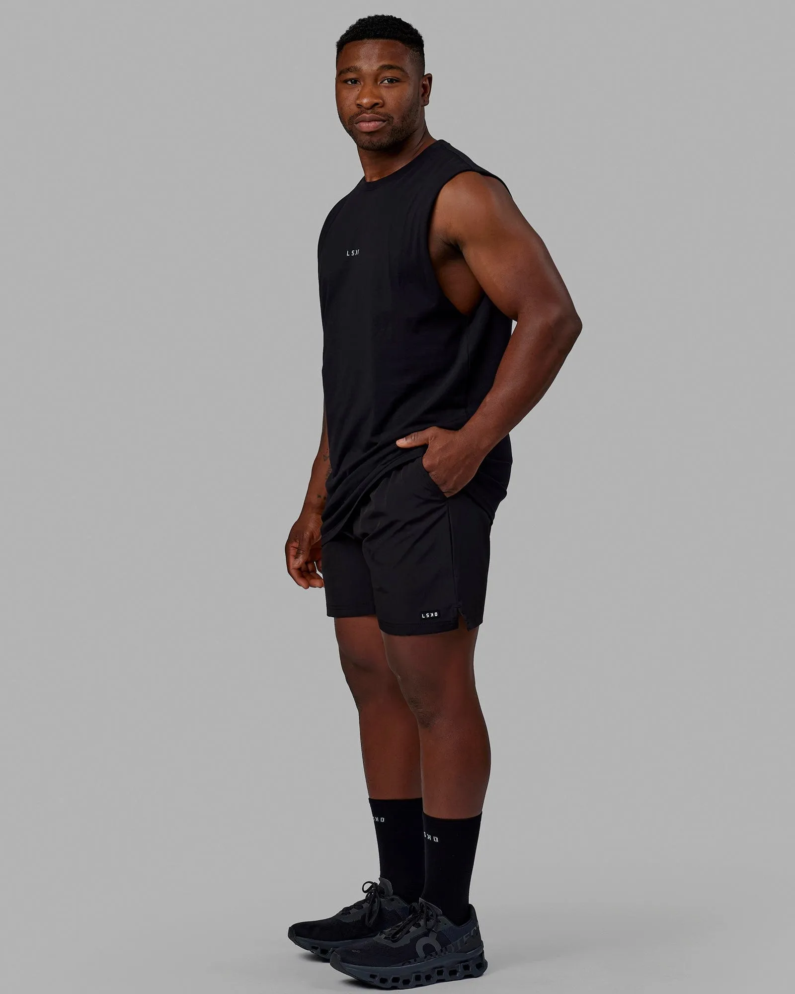 Intensity 7" Performance Short - Black sold by LSKD product image thumbnail 3