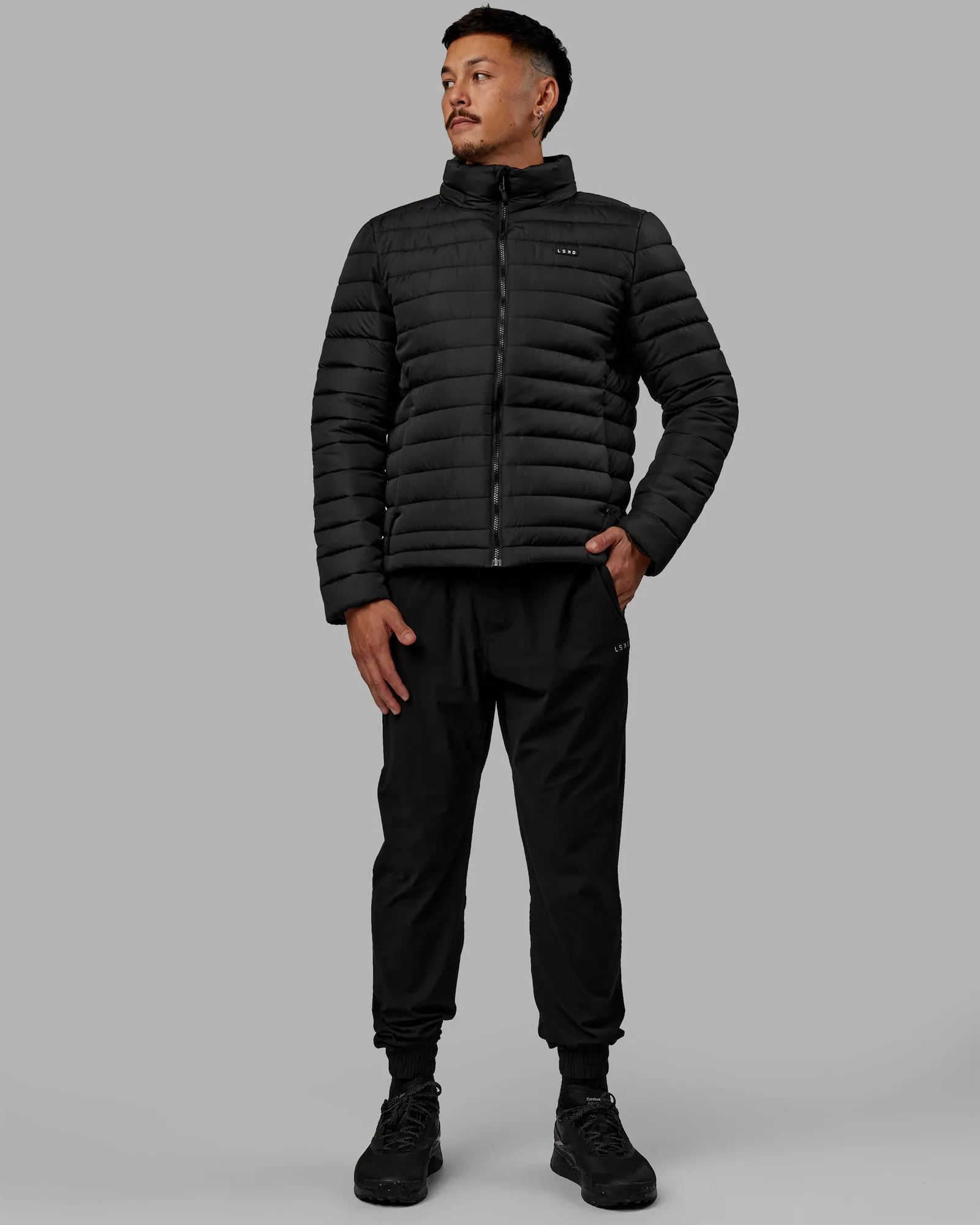 All-day Puffer Jacket - Black sold by LSKD product image thumbnail 5