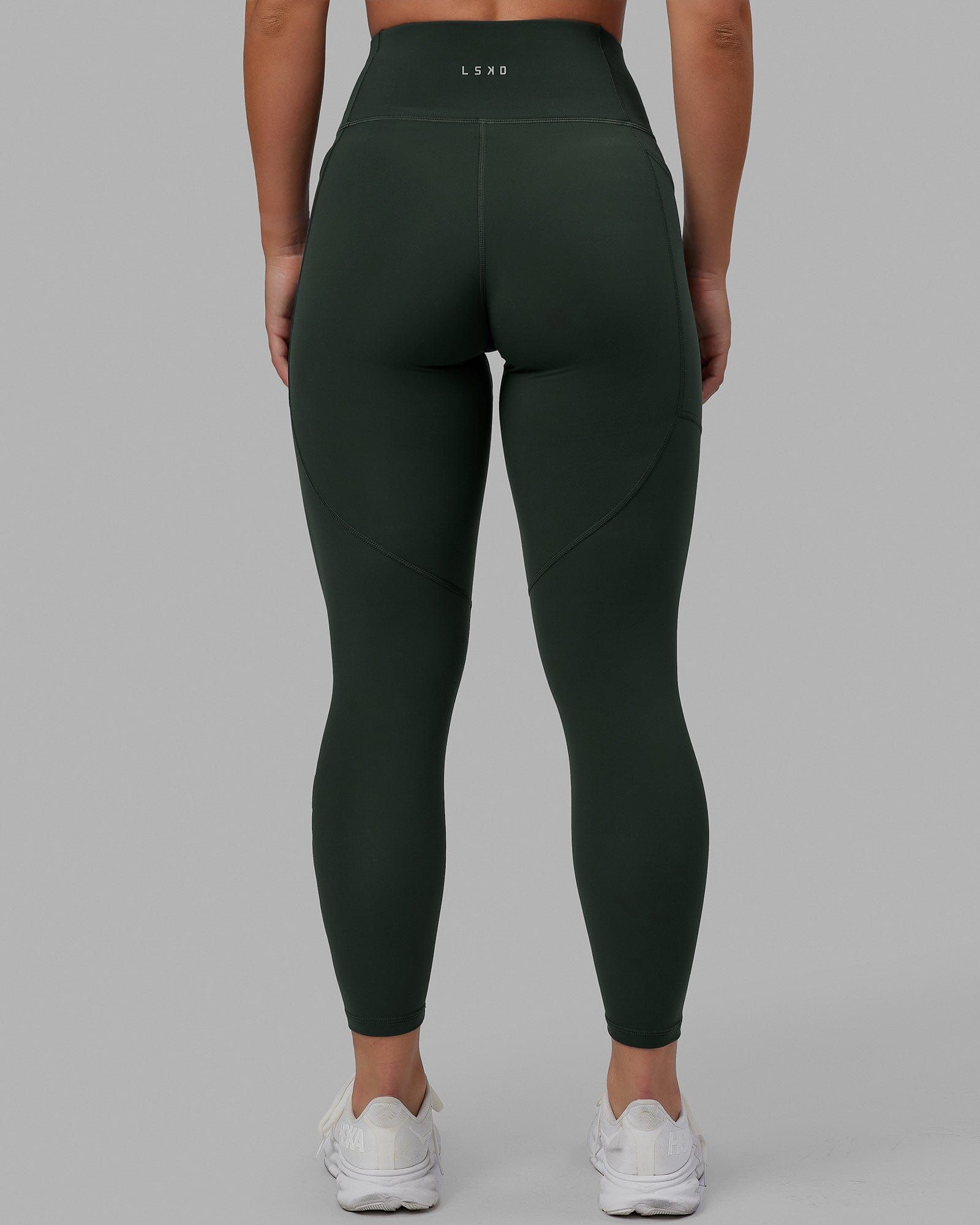 Rep 7/8 Length Tights - Vital Green sold by LSKD product image thumbnail 4