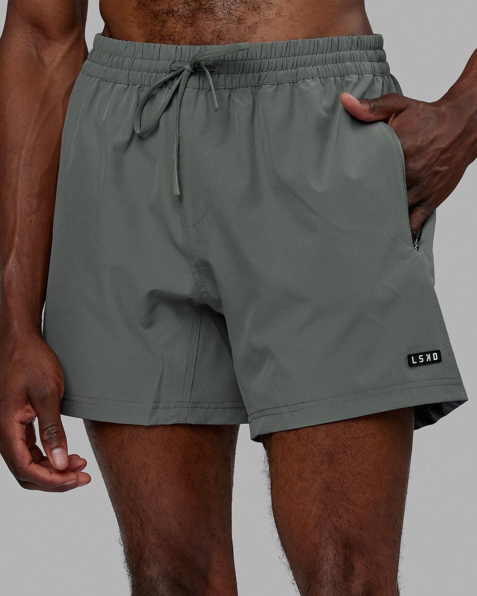 Rep 5" Performance Short - Graphite sold by LSKD