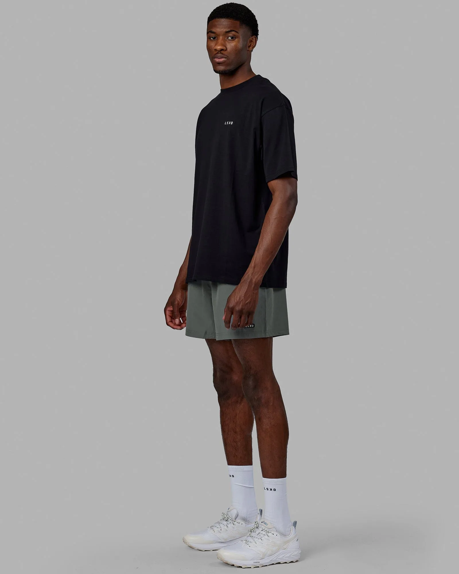 Rep 5" Performance Short - Graphite sold by LSKD product image thumbnail 5
