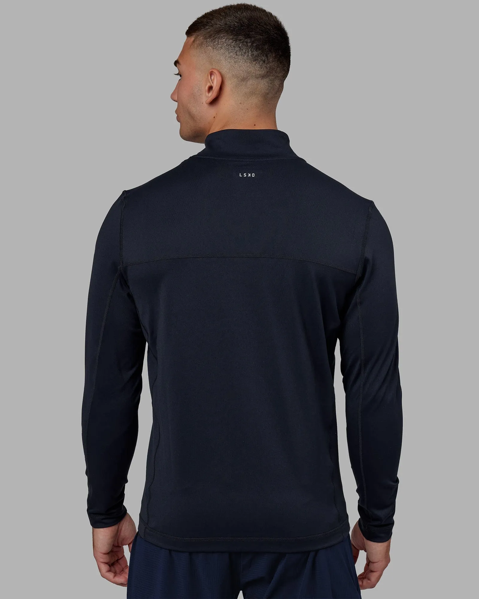 Stride Zip Through Performance Jacket - Navy sold by LSKD product image thumbnail 4
