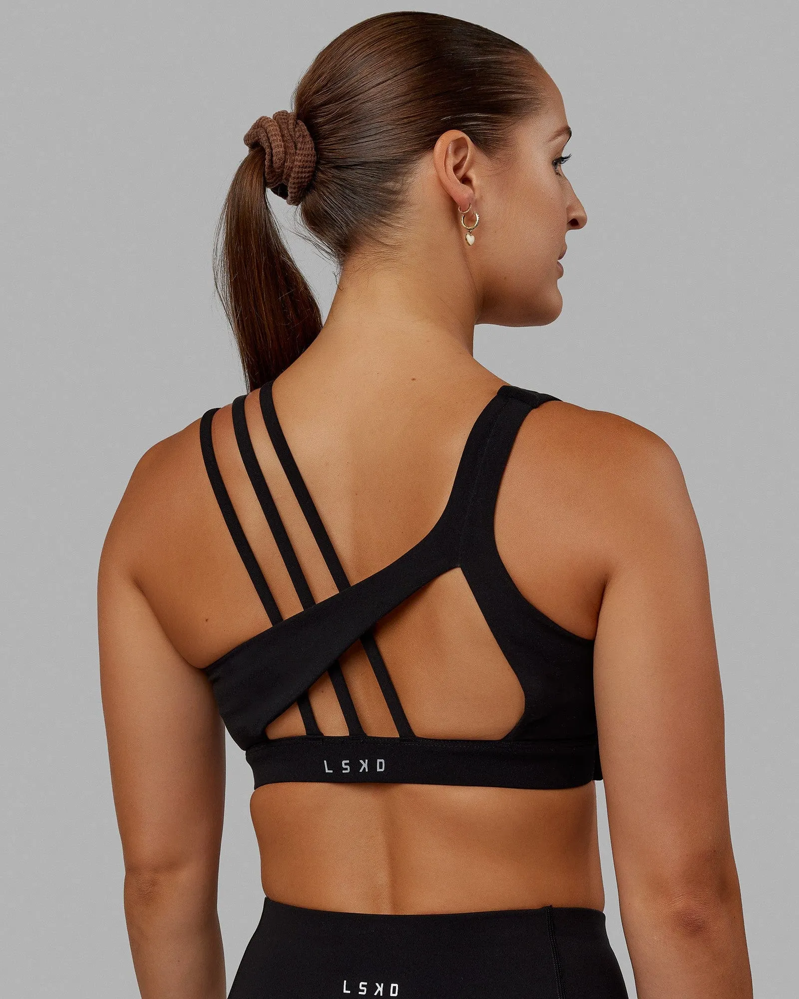 Galvanise Sports Bra - Black sold by LSKD