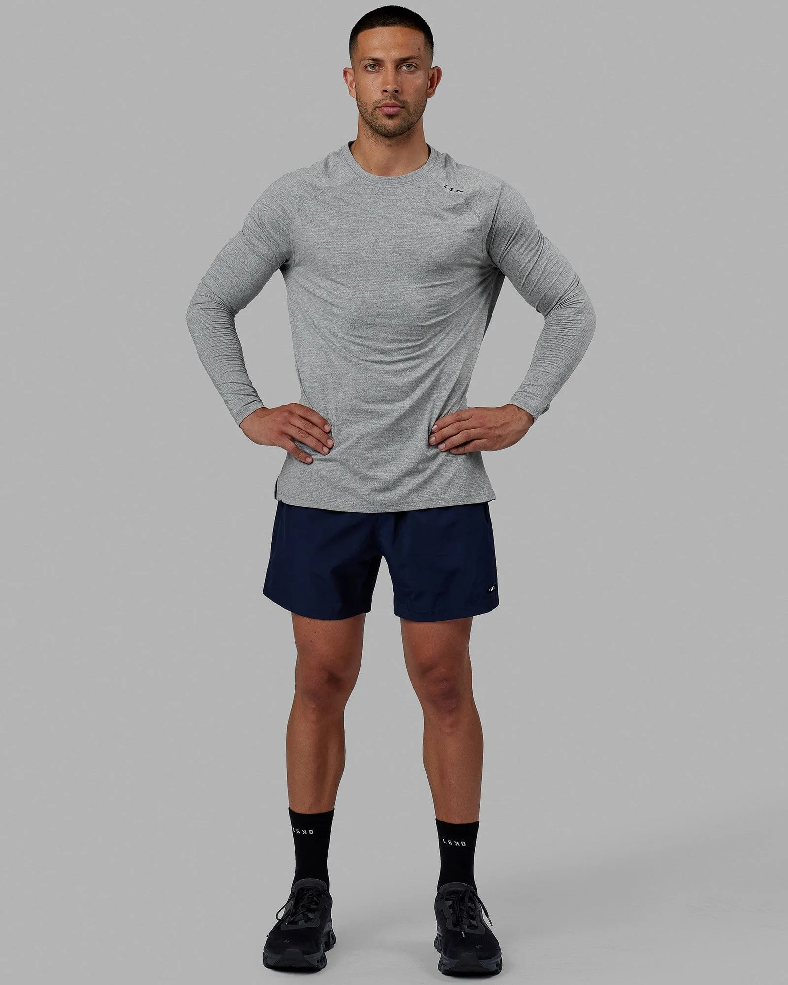 Rep 5" Performance Short - Navy sold by LSKD product image thumbnail 5