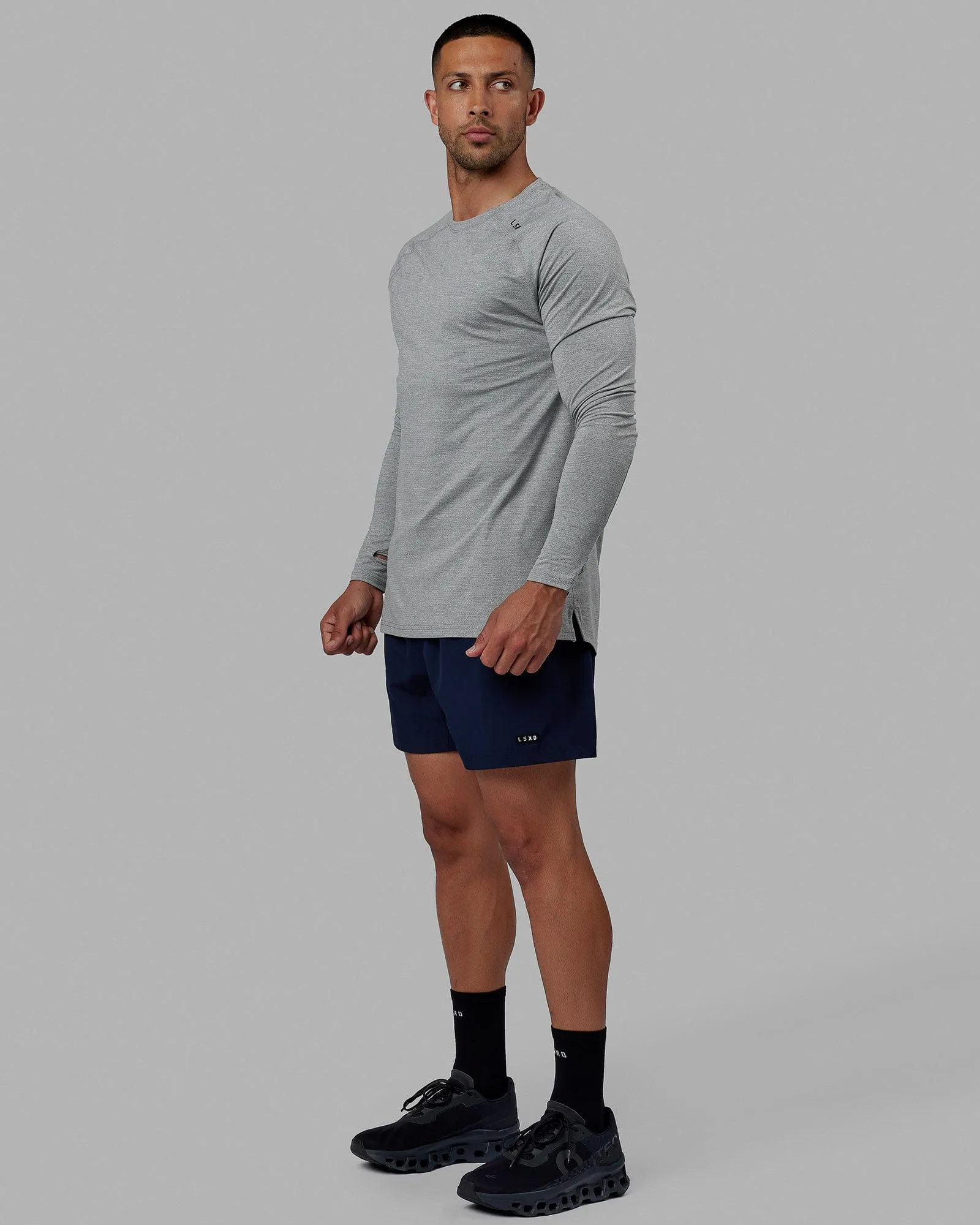 Rep 5" Performance Short - Navy sold by LSKD product image thumbnail 3