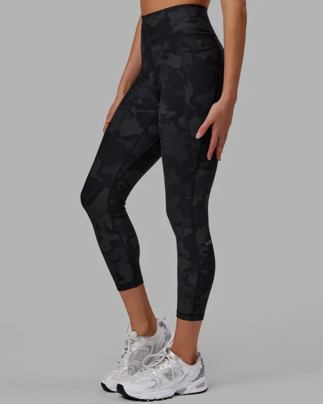 Fusion 7/8 Length Tight - Black-Camo sold by LSKD