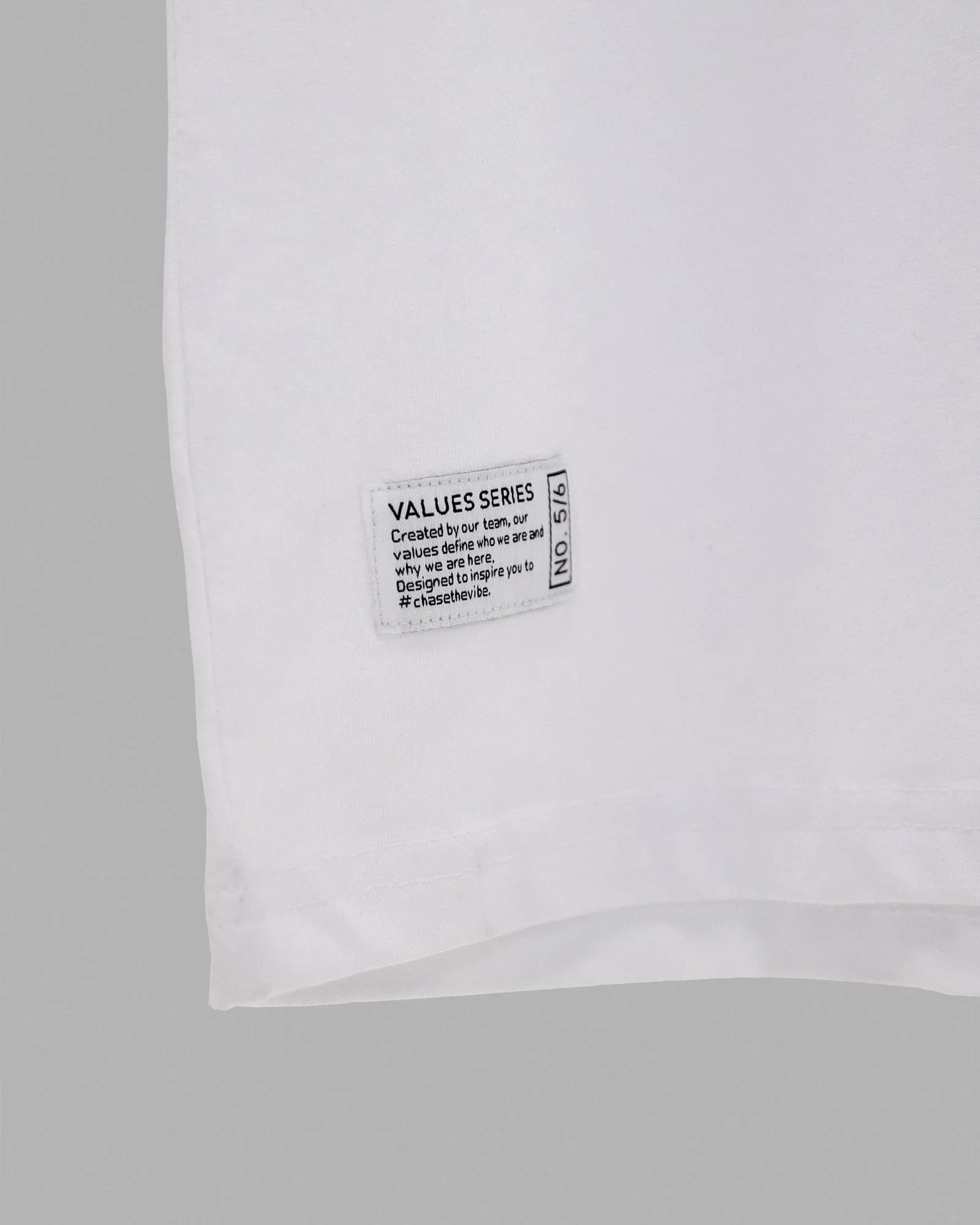 VS5 FLXCotton Tee Oversize - White-Black sold by LSKD product image thumbnail 5