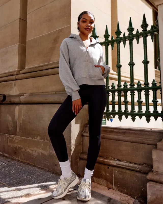 Pursue Hoodie - Light Grey Marl sold by LSKD