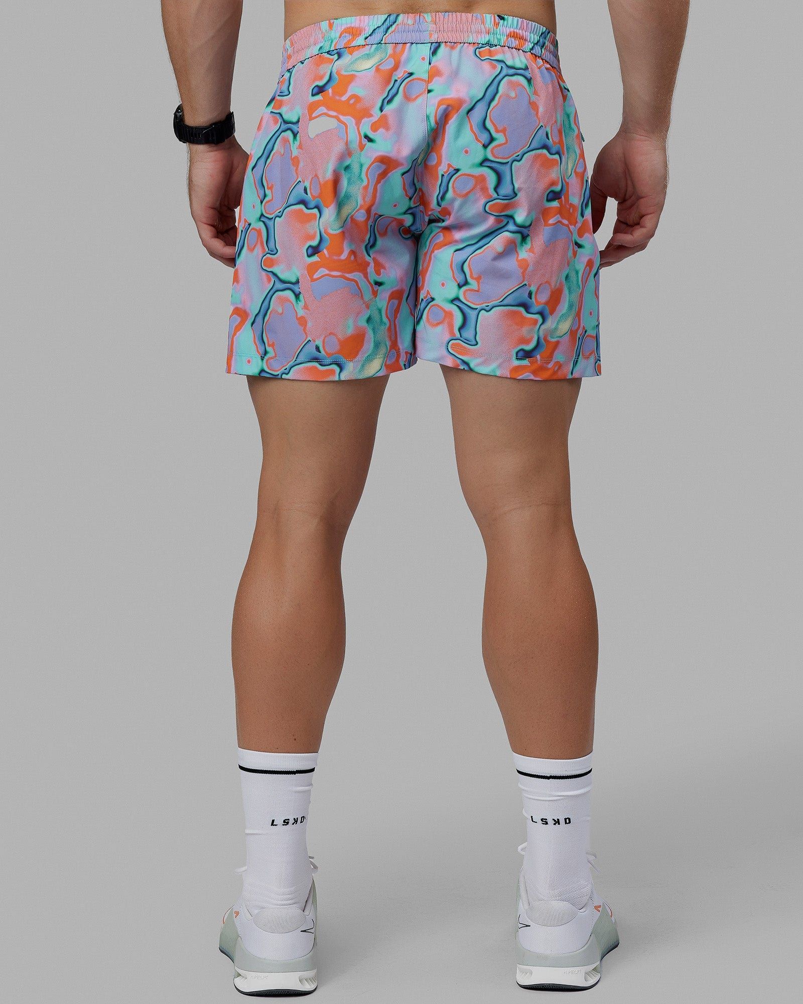 Rep 5" Performance Shorts - Plasma Red sold by LSKD product image thumbnail 4